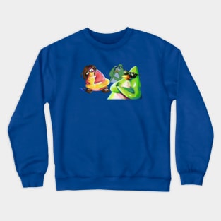 Club penguin swag Crewneck Sweatshirt